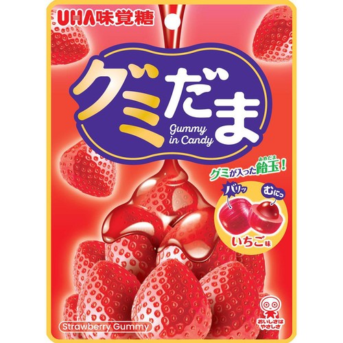 UHA味覚糖 グミだま いちご 55g Green Beans | グリーンビーンズ by AEON