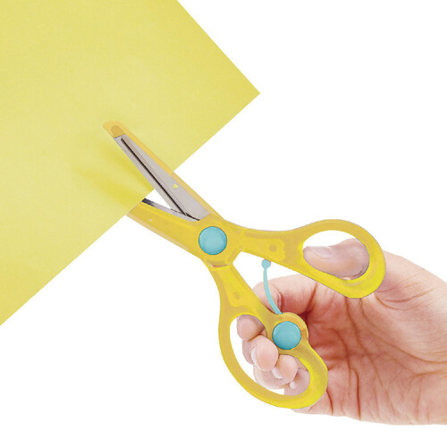 クツワ 教育はさみ きっちょん 2歳から 左手用 Green Beans | グリーン