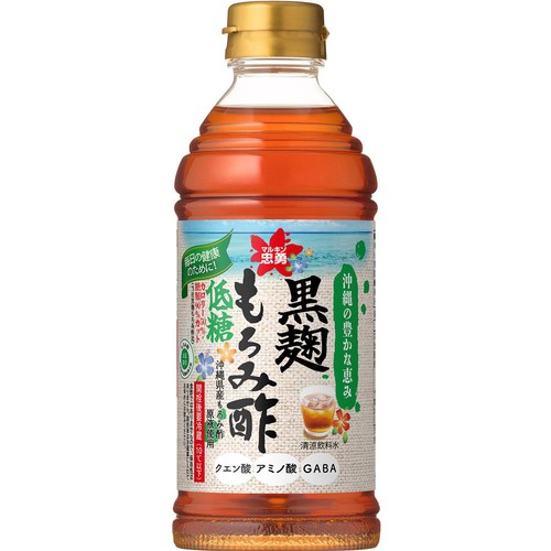 マルキン忠勇 黒麹もろみ酢 低糖 500ml
