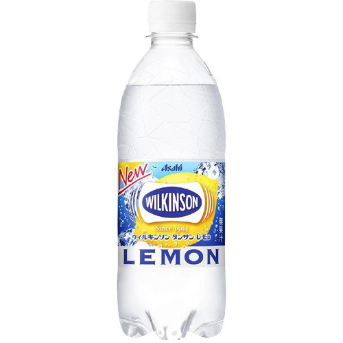 アサヒ飲料 ウィルキンソン タンサンレモン 1ケース 500ml x 24本