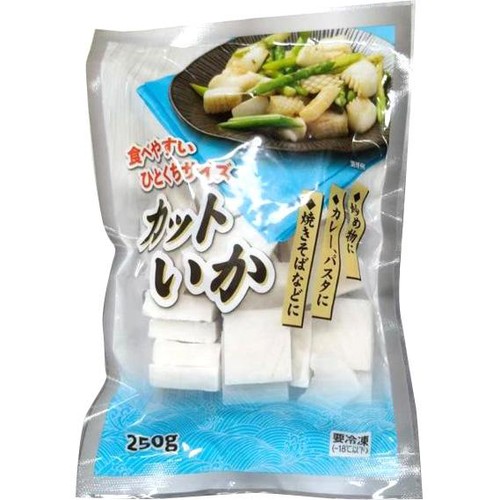 【冷凍】 やわらかカットいか 250g