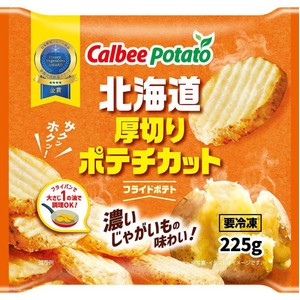 カルビーポテト 北海道厚切りポテチカット【冷凍】 225g Green Beans