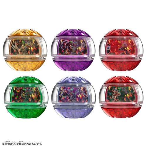 バンダイ 仮面ライダーゼッツ DXレジェンドライダーカプセムランダムボックス キラキラver.03 3才以上