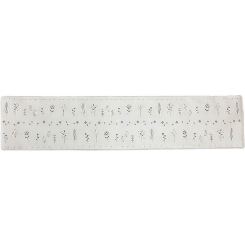 キッチンマット アイビー 約45 x 180cm アイボリー