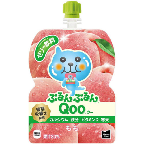 コカ・コーラ ぷるんぷるんQoo もも 125g Green Beans