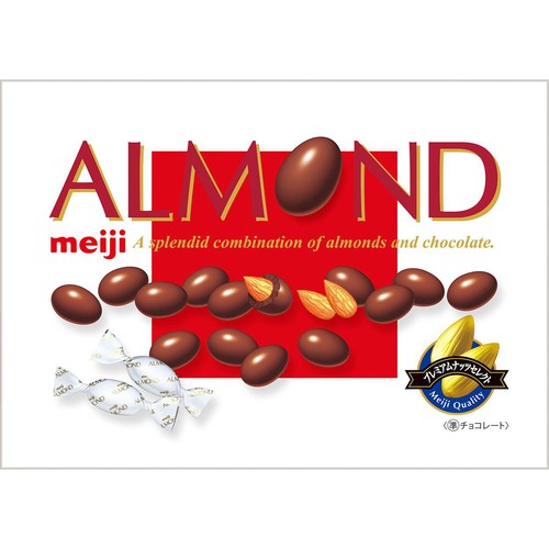 明治 アーモンドチョコレート 大箱 243g Green Beans | グリーン