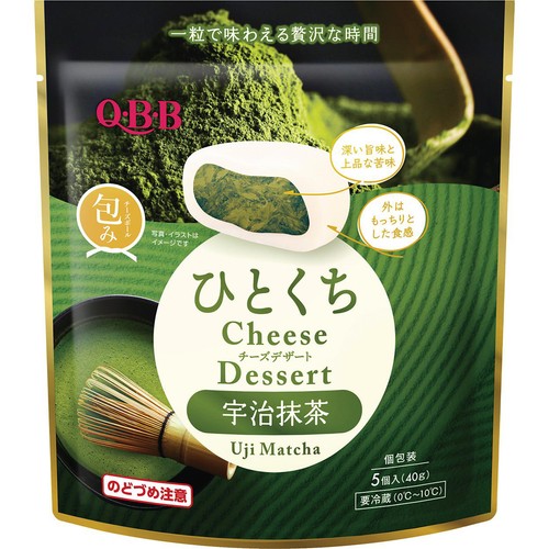 六甲バター QBB ひとくちチーズデザート 宇治抹茶 5個入(40g)