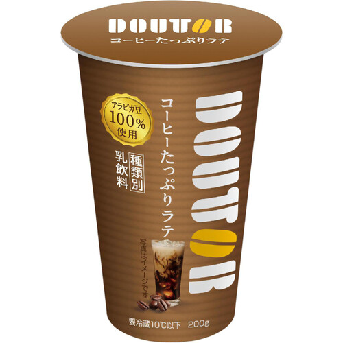 協同乳業 ドトール コーヒーたっぷりラテ 200g