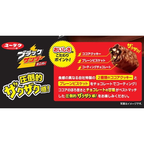 有楽製菓 ブラックサンダーミニバー 139g