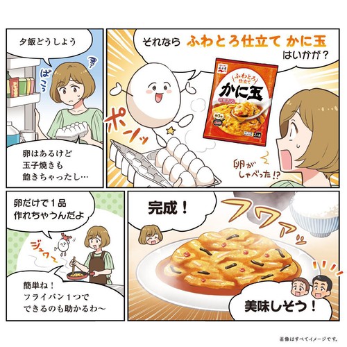 永谷園 ふわとろ仕立てかに玉 2人前(114.2g)