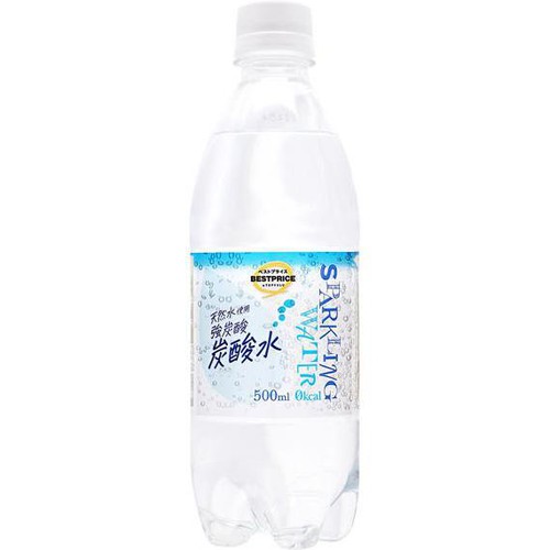 ippei 炭酸水 楽天市場】サンガリア 伊賀の天然水 強炭酸水 500mlペットボトル×24本
