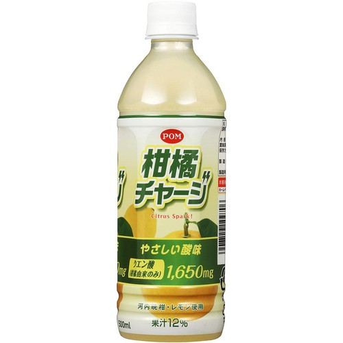 えひめ飲料/POM 柑橘チャージ 500ml Green Beans | グリーンビーンズ