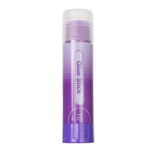 乾くと色が消えるスティックのり 10g トップバリュ