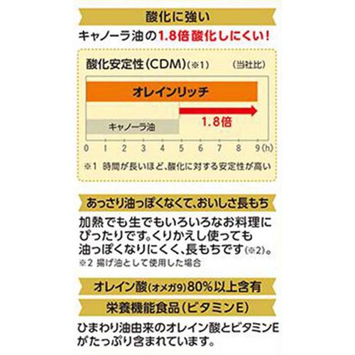 昭和産業 オレインリッチ 600g