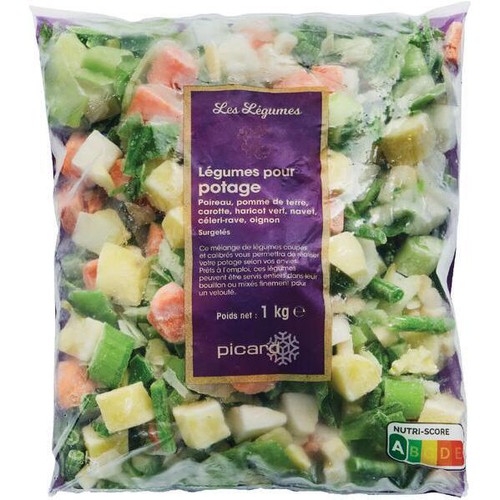 ピカール 7種類の野菜ミックス(スープ用)【冷凍】 1kg