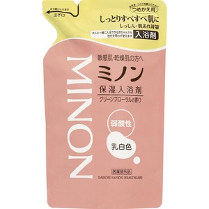 ミノン 薬用保湿入浴剤 つめかえ用 400mL Green Beans | グリーン
