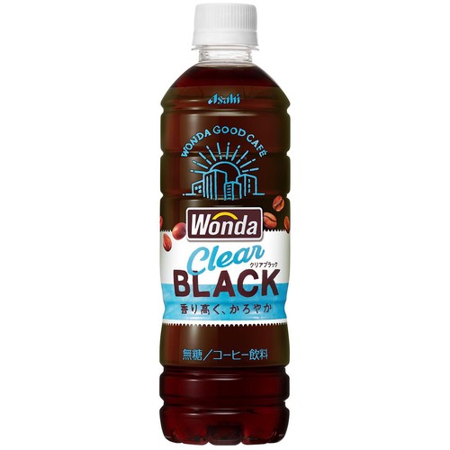 アサヒ飲料 ワンダクリアブラック 500mlX24 Green Beans | グリーン