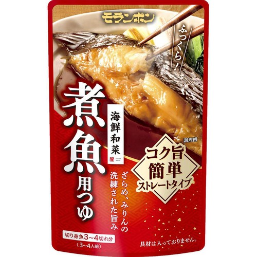 モランボン 煮魚用つゆ 3～4人前 250g