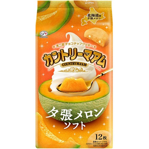 不二家 カントリーマアム(夕張メロンソフト) 12枚入