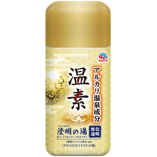 アース製薬 温素入浴剤 澄明の湯 600g