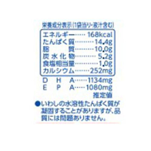 はごろもフーズ いわしで健康 煮付け(パウチ) 90g