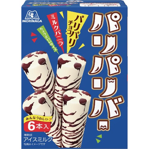 森永製菓 パリパリバー バニラ 48ml x 6本入 Green Beans | グリーン