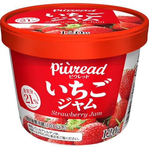 ピウレッド いちごジャム 120g