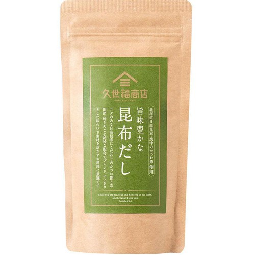 サンクゼール 久世福商店 昆布だし 8g x 5包