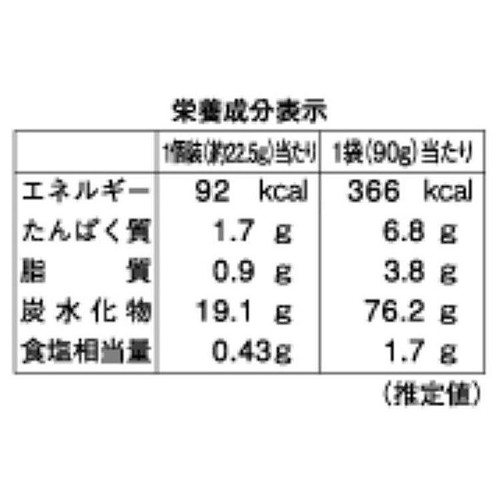 越後製菓 サラダセブン 4パック 90g
