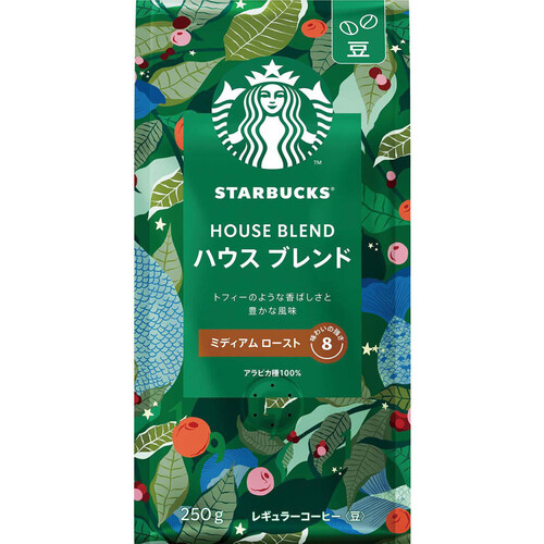 ネスレ スターバックス コーヒー ハウスブレンド 250g Green Beans
