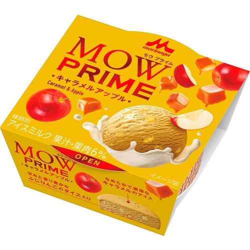 森永乳業 MOWPRIME キャラメルアップル 140ml