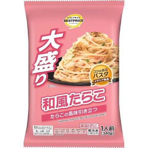 大盛和風たらこ【冷凍】 340g トップバリュベストプライス Green Beans