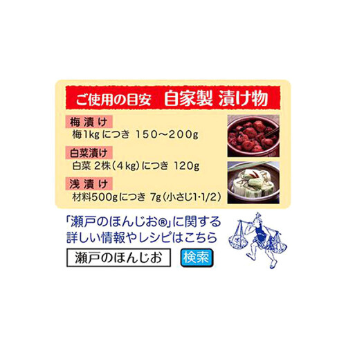 味の素 瀬戸のほんじお 1kg