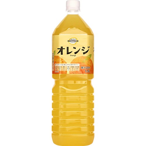 オレンジ 1500ml トップバリュベストプライス