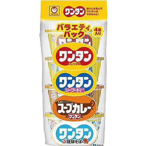 マルちゃん ワンタン バラエティパック 126g x 4食入 Green Beans
