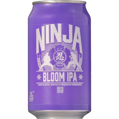 【4.5%】 日本ビール 忍者ブルーム アイピーエー 350ml