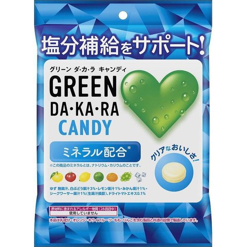 キャンディのように甘く RRR＋ ロッテ GREEN DA・KA・RAキャンディ 60g Green Beans | グリーン