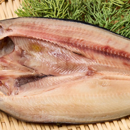 【冷蔵】 干してから凍らせてない できたて干物 真ほっけ開き干し 1枚(220g)