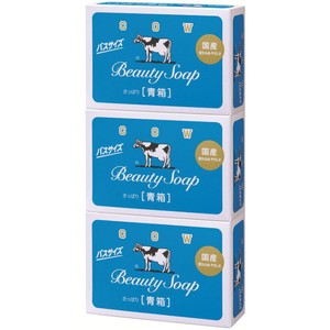 牛乳石鹸BEAUTY SOAP バスサイズカウブランド青箱1箱200個入130g カウブランド 青箱｜カウブランド 赤箱・青箱｜牛乳石鹸
