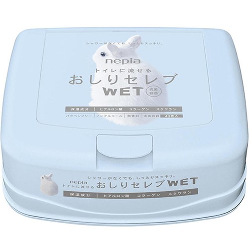 王子ネピア おしりセレブウェット 40枚 無香料