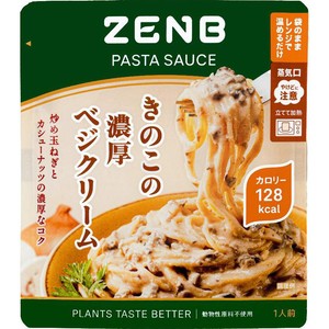 ZENB JAPAN ZENB PASTA SAUCE きのこの濃厚ベジクリーム 1人前(100g