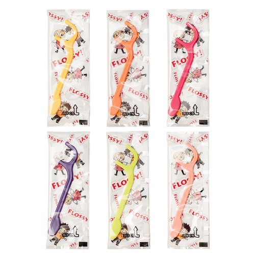 UFCサプライ こどもデンタルフロス FLOSSY 紙筒 60本入