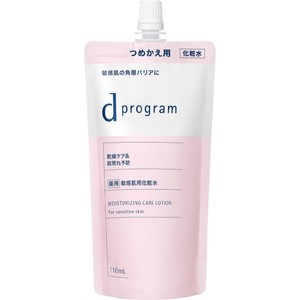 d program モイストケア ローション つめかえ用、本体　単品可 dプログラム モイストケア ローション EX 敏感肌用化粧水 つめかえ用