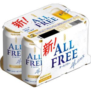 サントリー オールフリー 350ml x 6本 Green Beans | グリーン