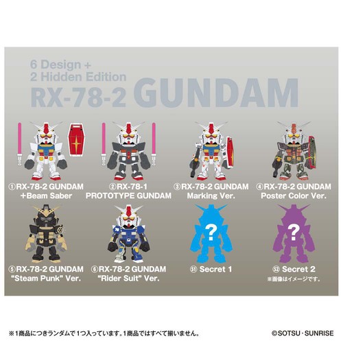 バンダイ QMSV mini RX78−2 GUNDAM 15才以上