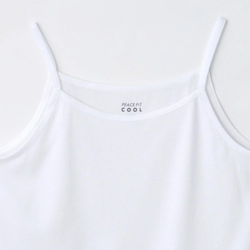 PEACE FIT(ピースフィット) COOL DRY 胸二重キャミソール 女の子 クロ
