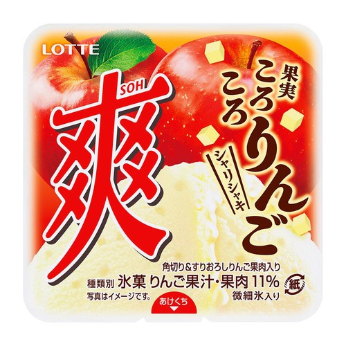 ロッテ 爽果実 ころころりんご 185ml