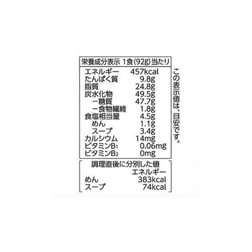 豚骨ラーメン＜5食パック＞ 92g x 5袋 トップバリュベストプライス