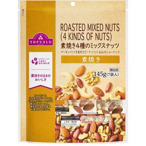 素焼き4種のミックスナッツ（7袋入） 145g トップバリュ Green