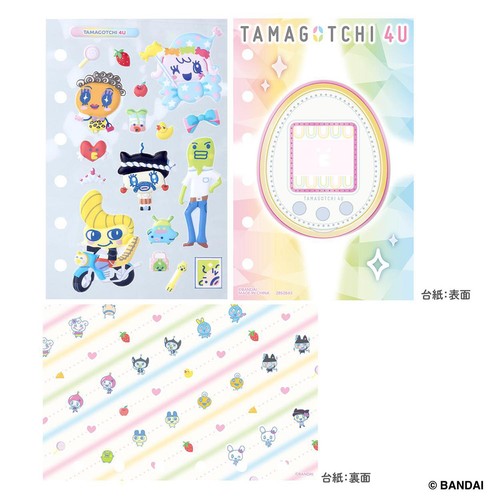 バンダイ たまごっち たまもりしーるリフィル 30th TAMAGOTCHI 4Uセット 6才以上